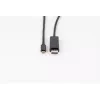 HDMI laidas ShiverPeaks BS10-62045 0,1 m HDMI A tipo USB Type-C juodas