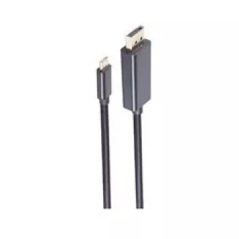 HDMI laidas ShiverPeaks BS10-62045 0,1 m HDMI A tipo USB Type-C juodas
