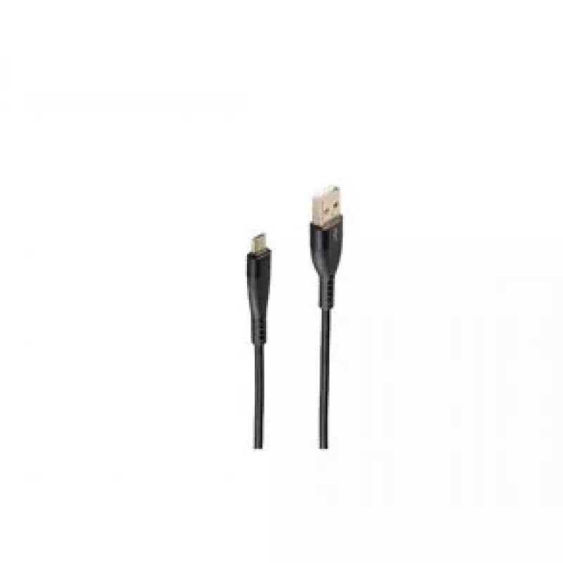USB laidas ShiverPeaks BS20-72035 2m USB A Micro-USB B Juodas
