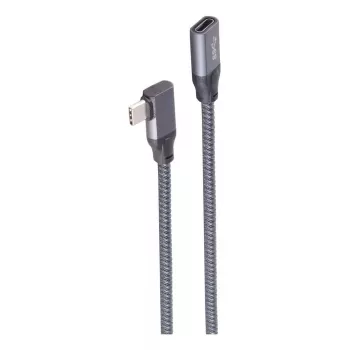 USB laidas ShiverPeaks BS13-56030 2m USB 3.2 Gen 2x2 pilkas