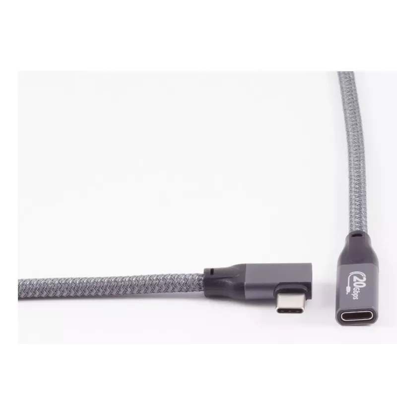 USB laidas ShiverPeaks BS13-56150 1.5m USB 3.2 Gen 2x2 Pilkas