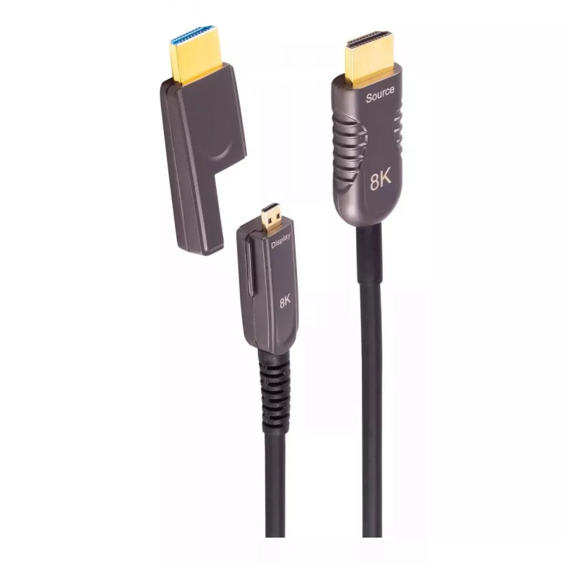HDMI kabelis ShiverPeaks BS30-52495 40 m HDMI Type A Type D 2.1 48 Gbit/s