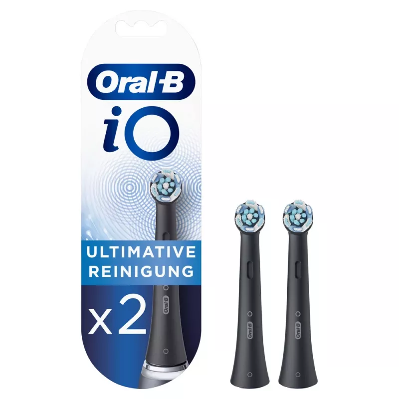 Oral-B iO Ultimate Clean Ultimative 2 vnt. Juoda