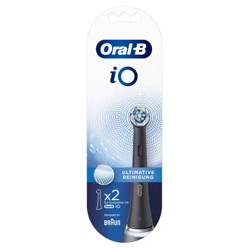 Oral-B iO Ultimate Clean Ultimative 2 vnt. Juoda