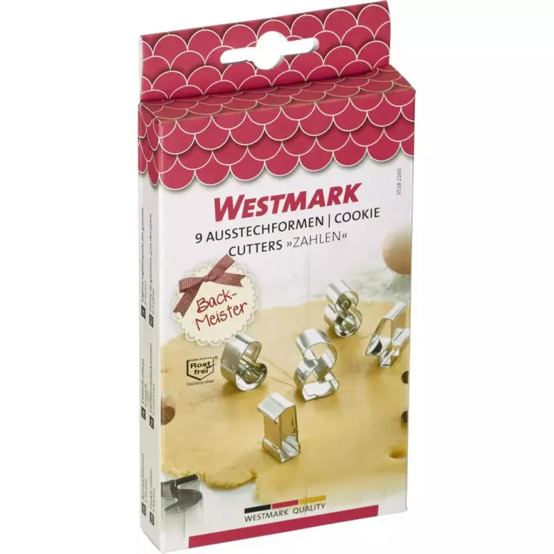 Sausainių formelė Westmark 35382260 — nerūdijantis plienas, apvali / neapibrėžta forma