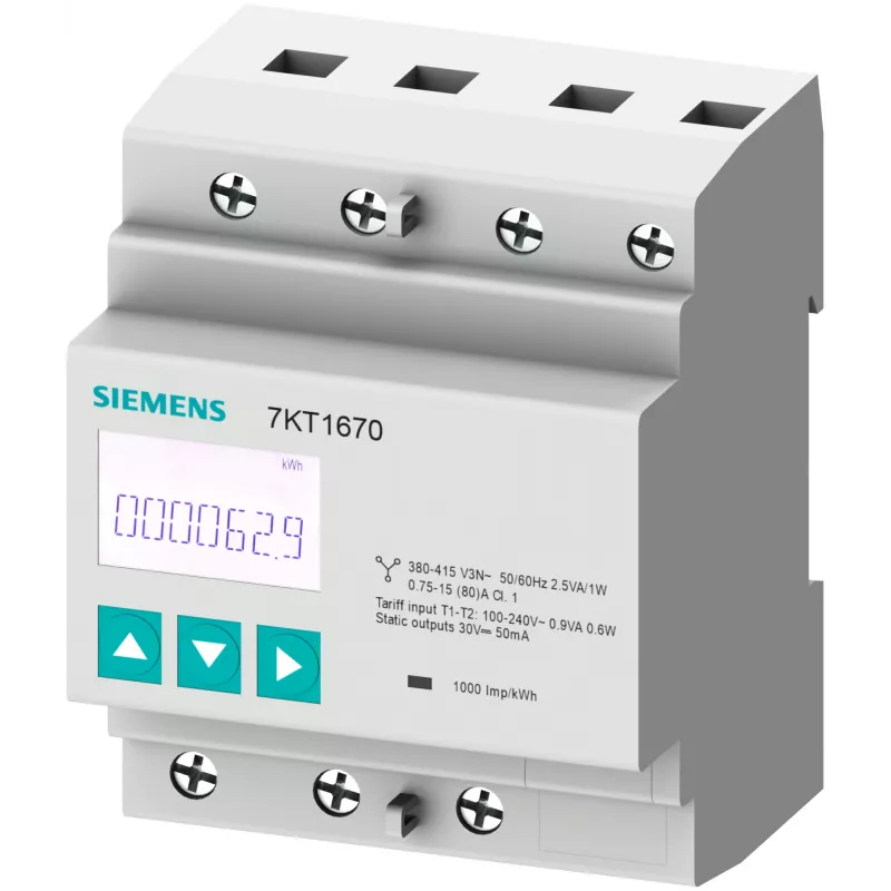 Siemens 7KT1665 elektros skaitiklis