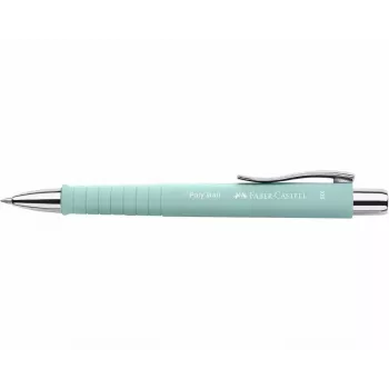 Rašiklis Faber-Castell 241105 užsegamas ištraukiamas, mėlynas rašalas, itin storas antgalis, 1 vnt.