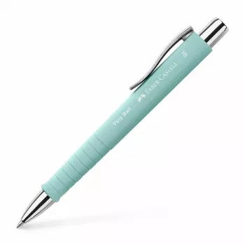 Rašiklis Faber-Castell 241105 užsegamas ištraukiamas, mėlynas rašalas, itin storas antgalis, 1 vnt.