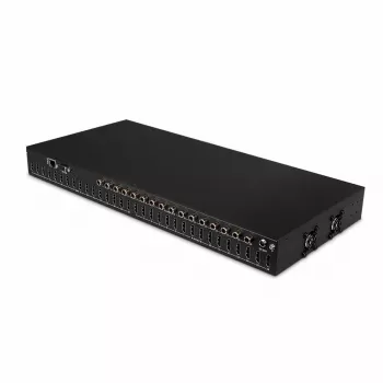 Lindy 16x16 HDMI 4K60 Matrix, HDMI, HDMI, 3,5 mm, 3840 x 2160 pikselių, juoda, metalinė