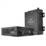 Lindy 300m Fibre Optic HDMI 4K60 and USB KVM Extender, siųstuvas ir imtuvas, laidinis, 300 m, 3840 x 2160 pikselių, juoda, metalas