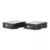 Lindy 300m Fibre Optic HDMI 4K60 and USB KVM Extender, siųstuvas ir imtuvas, laidinis, 300 m, 3840 x 2160 pikselių, juoda, metalas