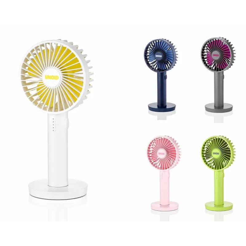 Unold Breezy II baltas 10 cm rankinis ventiliatorius