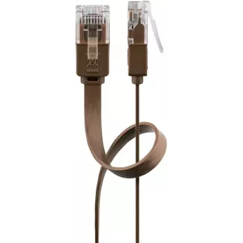 Tinklo kabelis Goobay 95897 Rudas 5 m Cat6 U/UTP