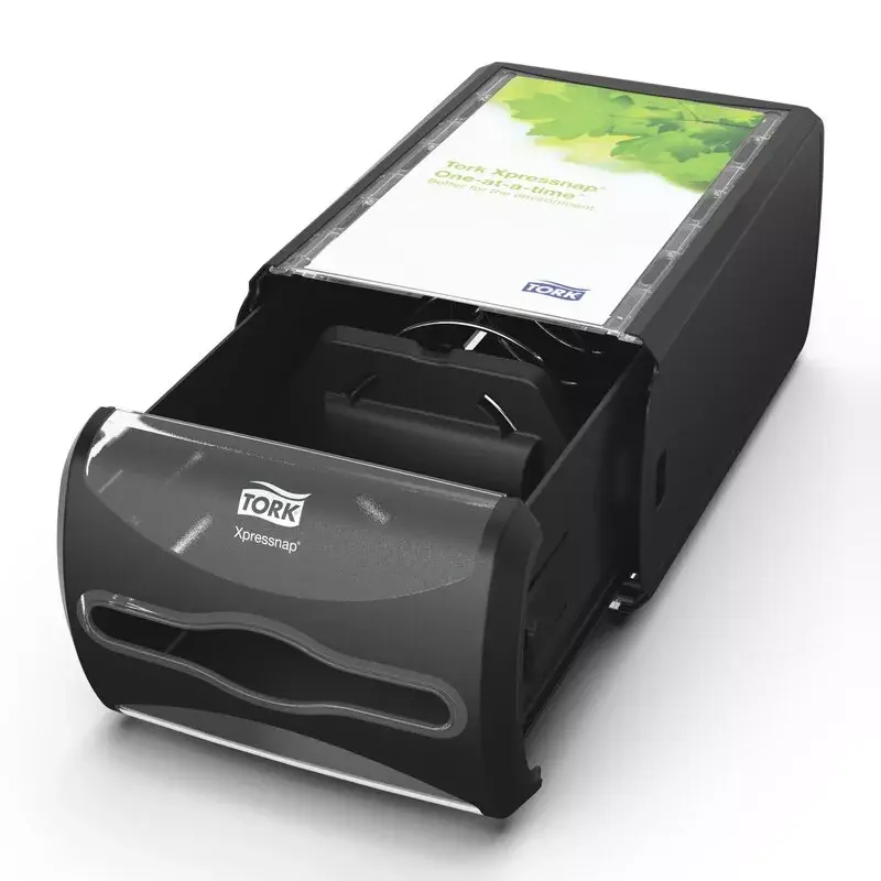 Tork Xpressnap 272511 stalviršio servetėlių dozatorius, juodas