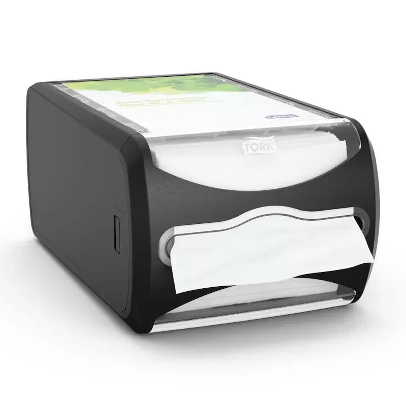 Tork Xpressnap 272511 stalviršio servetėlių dozatorius, juodas