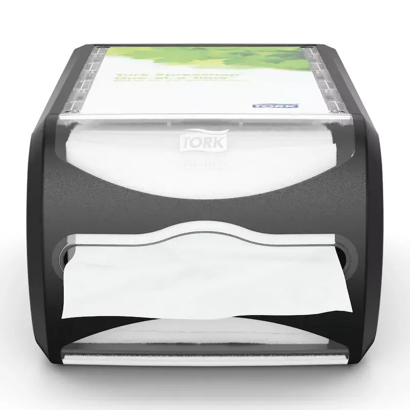 Tork Xpressnap 272511 stalviršio servetėlių dozatorius, juodas