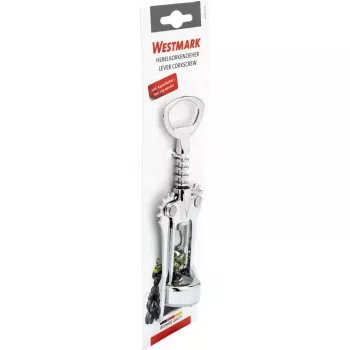 Kamščiatraukis Westmark 60202270 pagrindinis kamščiatraukis, plienas, 173×63×37 mm