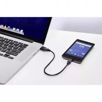 USB laidas Renkforce RF-4463076 0,3m USB A Micro-USB B Juodas
