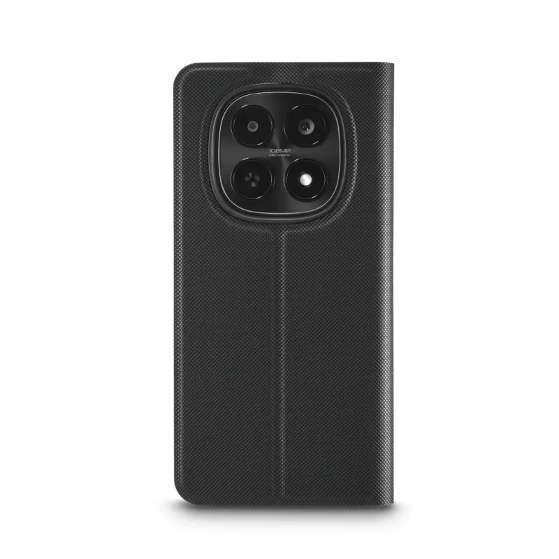 HAMA Daily Protect folio tipo telefonų dėklas Xiaomi Redmi Note 15 (6,77 col.) — juodas, 2 kortelių kišenės, stalinis stovas