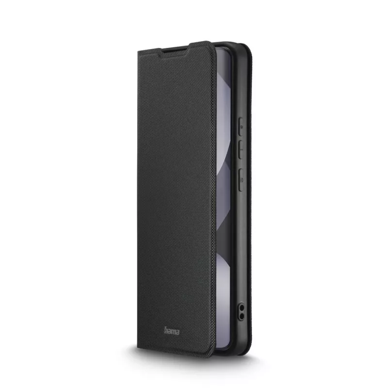 HAMA Daily Protect folio tipo telefonų dėklas Xiaomi Redmi Note 15 (6,77 col.) — juodas, 2 kortelių kišenės, stalinis stovas