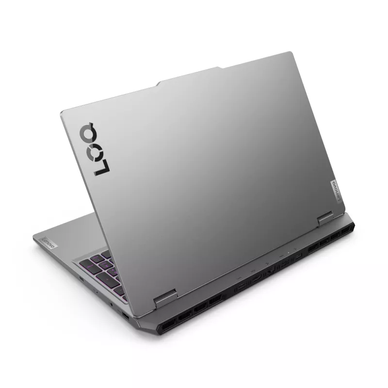 Lenovo LOQ 15IRX10 Intel® Core™ i7 i7-13650HX Nešiojamasis kompiuteris 39.6 cm (15.6 colių) Full HD 16 GB DDR5-SDRAM 1 TB SSD NVIDIA GeForce RTX 5070 Wi-Fi 6 (802.11ax) Windows 11 Home Vokiška Pilka