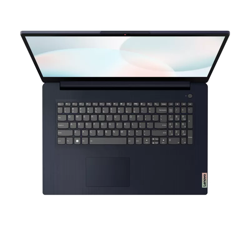 Lenovo IdeaPad 3 17ABA7 AMD Ryzen™ 5 5625U Nešiojamasis kompiuteris 43,9 cm (17.3 col.) Full HD 16 GB DDR4-SDRAM 512 GB SSD Wi-Fi 6 (802.11ax) Windows 11 Home Vokiška Mėlyna