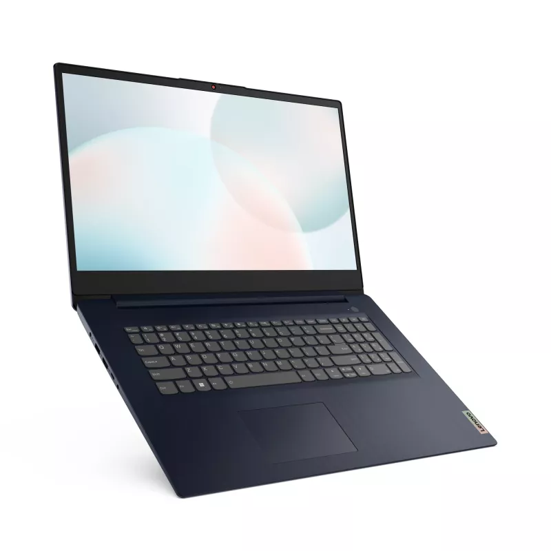 Lenovo IdeaPad 3 17ABA7 AMD Ryzen™ 5 5625U Nešiojamasis kompiuteris 43,9 cm (17.3 col.) Full HD 16 GB DDR4-SDRAM 512 GB SSD Wi-Fi 6 (802.11ax) Windows 11 Home Vokiška Mėlyna
