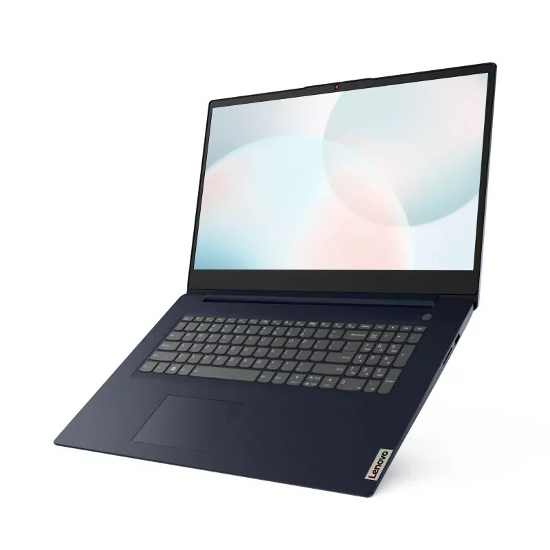 Lenovo IdeaPad 3 17ABA7 AMD Ryzen™ 5 5625U Nešiojamasis kompiuteris 43,9 cm (17.3 col.) Full HD 16 GB DDR4-SDRAM 512 GB SSD Wi-Fi 6 (802.11ax) Windows 11 Home Vokiška Mėlyna