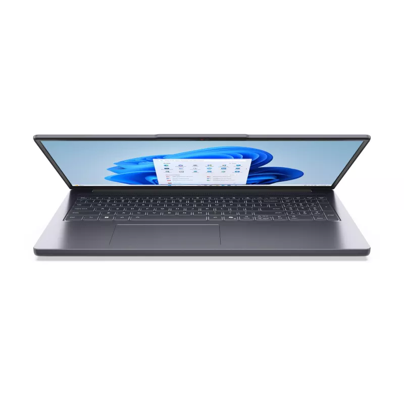 Lenovo IdeaPad plonas 3 16ARP10 AMD Ryzen™ 3 7335U nešiojamasis kompiuteris 40,6 cm (16 colių) WUXGA 8 GB DDR5-SDRAM 512 GB SSD Wi-Fi 7 (802.11be) Windows 11 Home vokiečių pilka