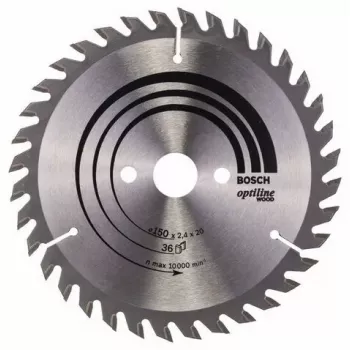 Apskritas pjūklo diskas Bosch 2 608 640 593 15 cm Medienai
