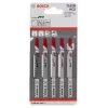 Siaurpjuklio peiliukas Bosch T 102 D plastikiniams profiliams, 4 mm dantų žingsnis