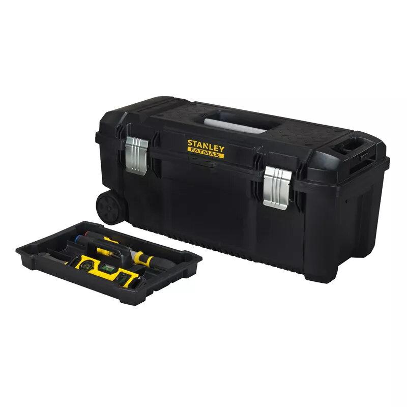 „Stanley 28“ įrankių dėžė su ratukais ir traukimo rankena FMST1-75761