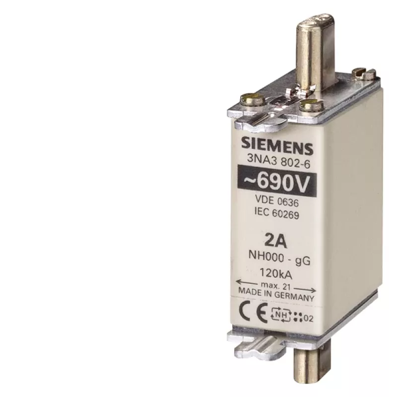 Siemens 3NA3814-6 apsauginis saugiklis aukštai įtampai 1 vnt.