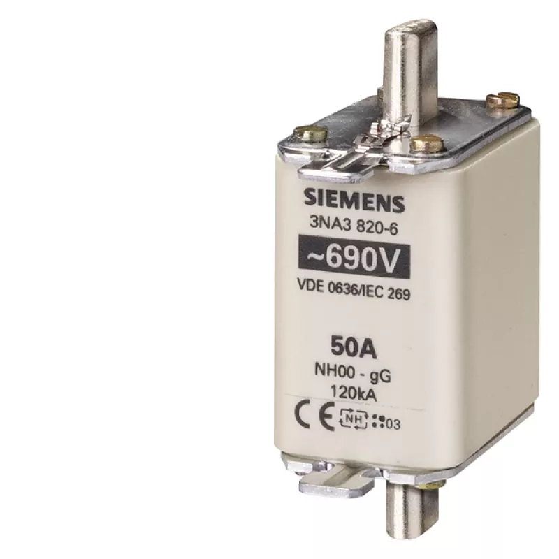 Siemens 3NA3830-6 apsauginis saugiklis Aukšta įtampa 1 vnt.