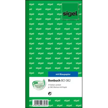 Nelipni etiketė Sigel BO082 Įvairiaspalvė Stačiakampis