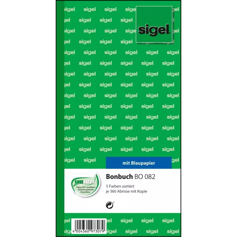 Nelipni etiketė Sigel BO082 Įvairiaspalvė Stačiakampis
