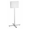 Informacinis stendas Durable 502957 A3, nerūdijantis plienas, 638×638×1420 mm, antracitas/pilka