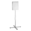Informacinis stendas Durable 502957 A3, nerūdijantis plienas, 638×638×1420 mm, antracitas/pilka