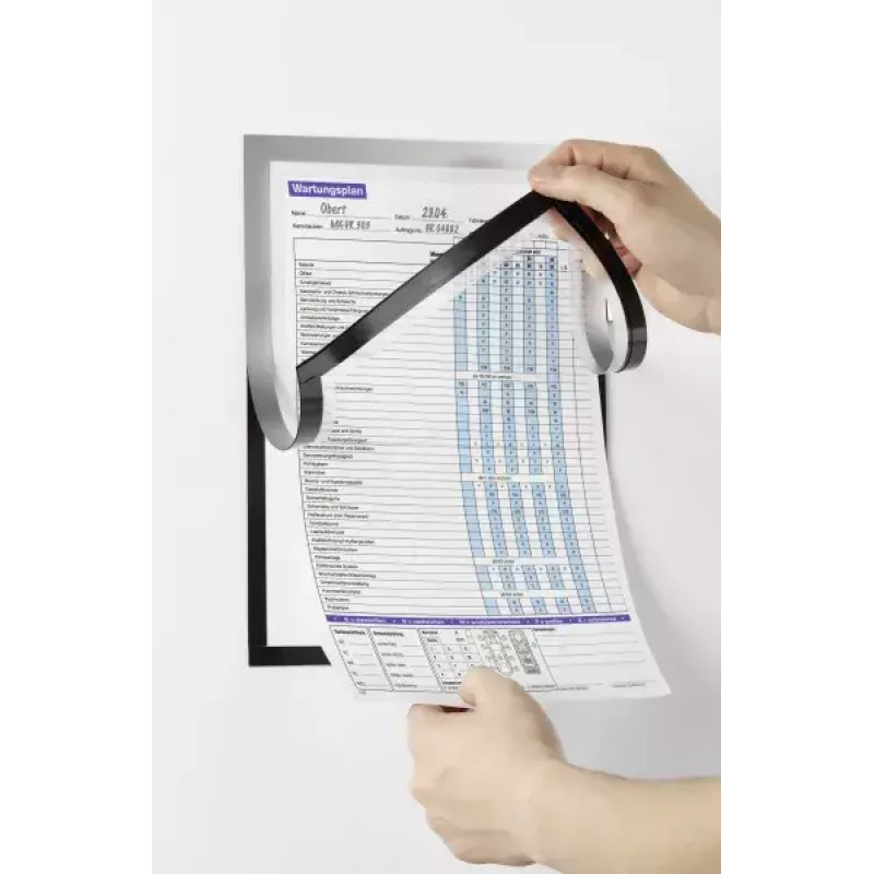 Magnetinis rėmelis A4 Patvarus Duraframe Sidabrinis