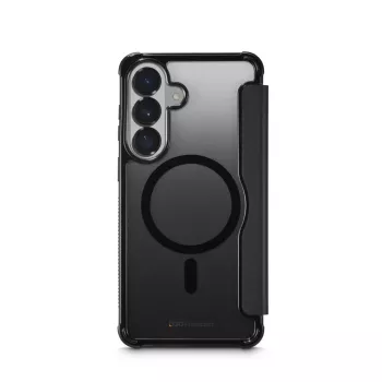 HAMA folio telefono dėklas Samsung Galaxy S26+ (6.7 col., 17 cm) — Extreme Protect, juodas, 2 kortelių kišenėlės