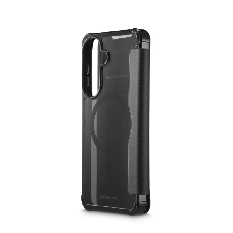 HAMA folio telefono dėklas Samsung Galaxy S26+ (6.7 col., 17 cm) — Extreme Protect, juodas, 2 kortelių kišenėlės