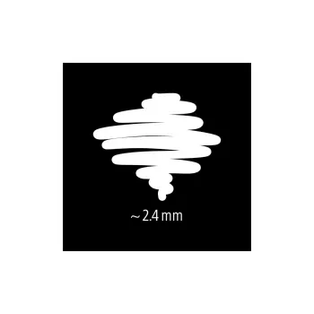 Staedtler Lumocolor 344 kreidos markeris, baltas, 2,4 mm