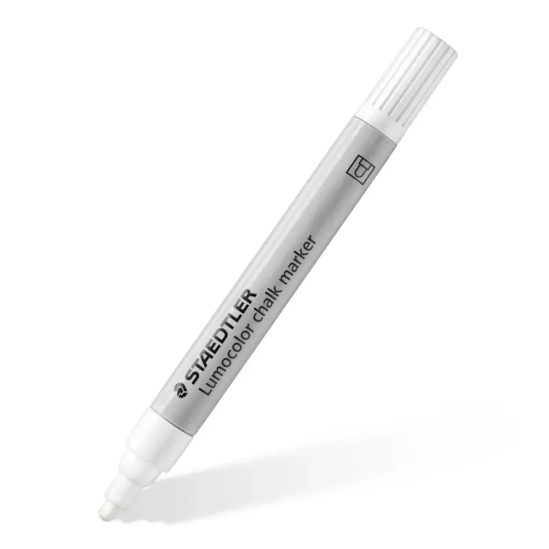 Kreidos žymeklis Staedtler Lumocolor 344 1 vnt. juodas