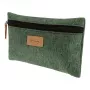 Minkštas penalas Herlitz GREENline poliesterio žalias pilkas 210x15x123 mm