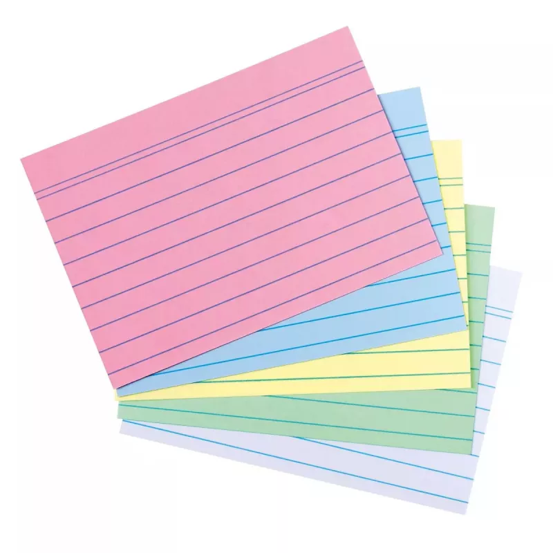 Index Card Herlitz 50019373 Mėlynos Rožinės Rožinės
