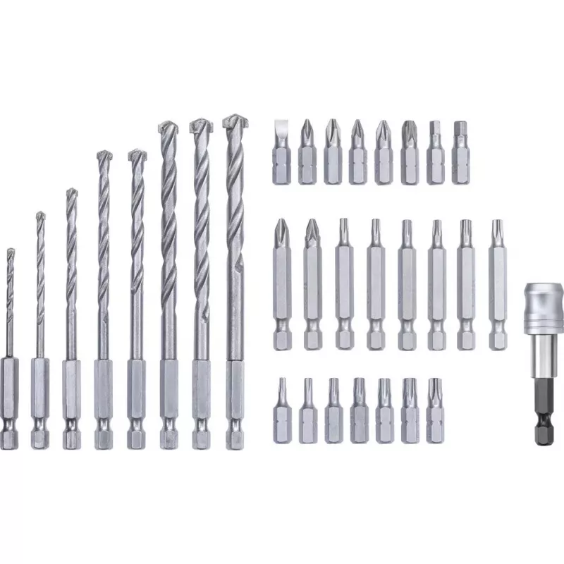 Grąžtų rinkinys KWB Bit and Drill Bit Box 33 vnt.