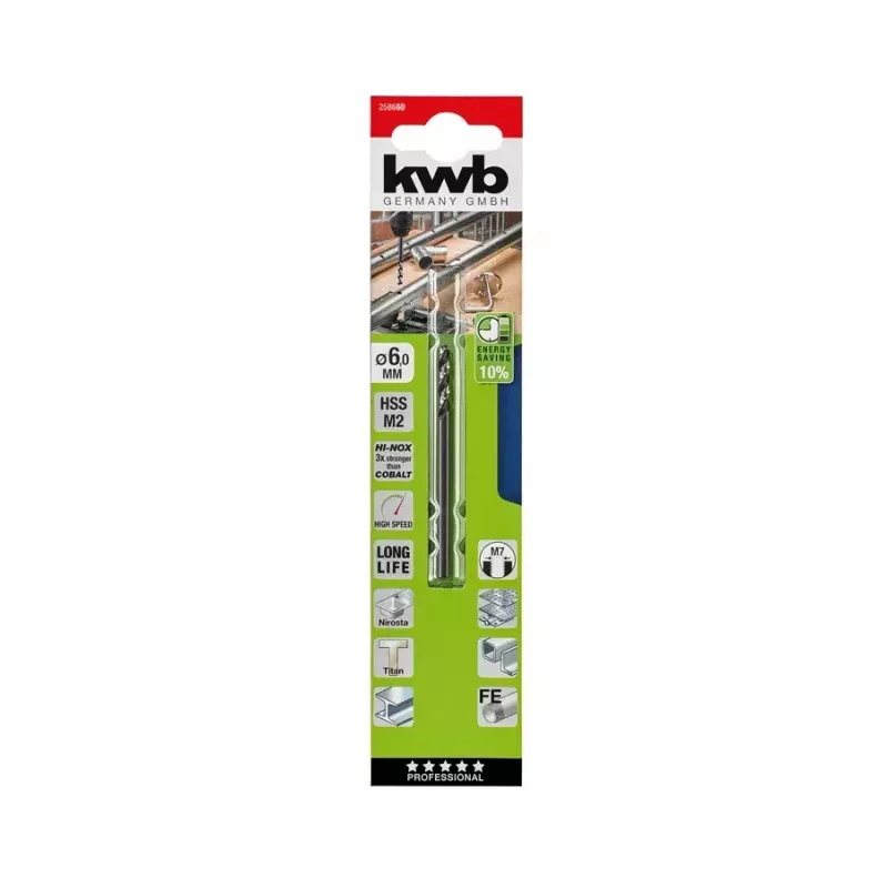 Spiralinis pjovimo grąžtas KWB 258633