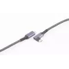 USB C į USB C laidas ShiverPeaks BS14-75017, USB 3.2 Gen 2 (10 Gbit/s), 2 m, juoda/baltas