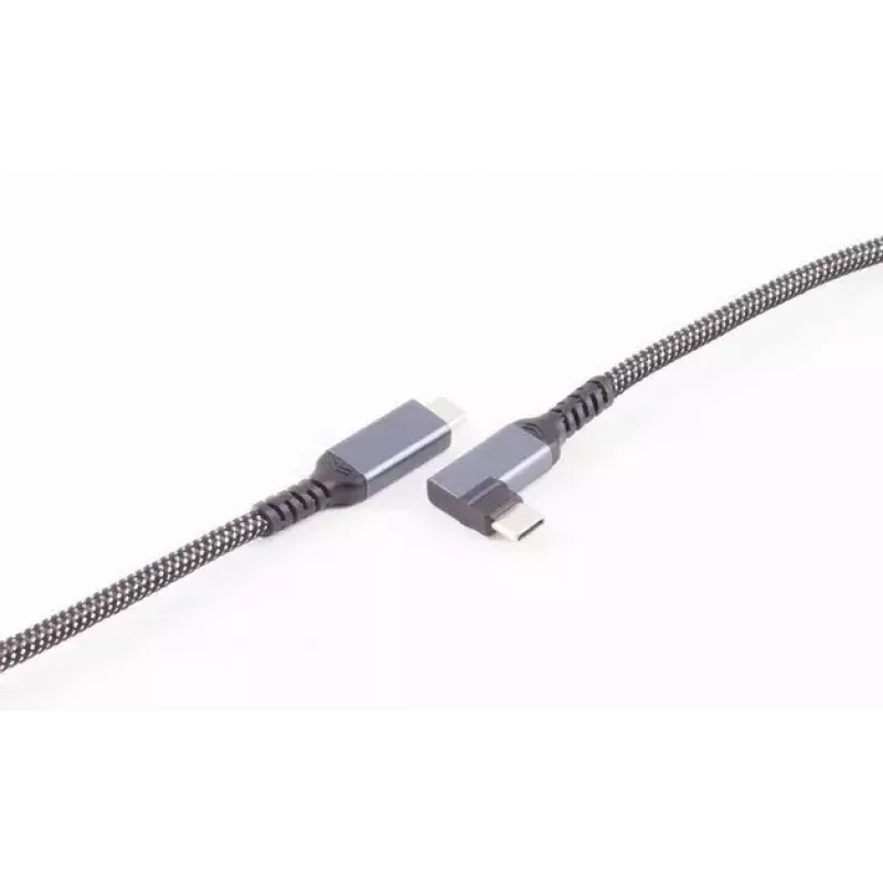 USB C į USB C laidas ShiverPeaks BS14-75017, USB 3.2 Gen 2 (10 Gbit/s), 2 m, juoda/baltas