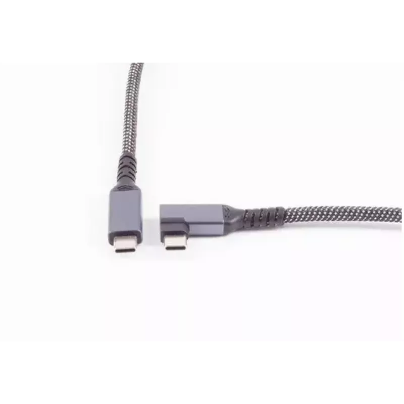 USB C į USB C laidas ShiverPeaks BS14-75017, USB 3.2 Gen 2 (10 Gbit/s), 2 m, juoda/baltas